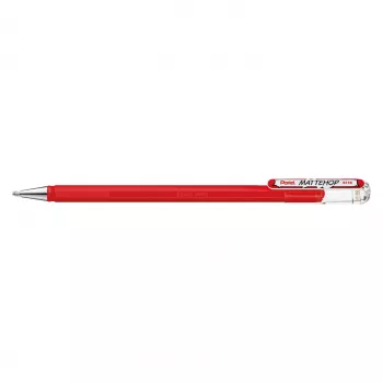 Pentel Mattehop Gel Pen 1.0 mm Red