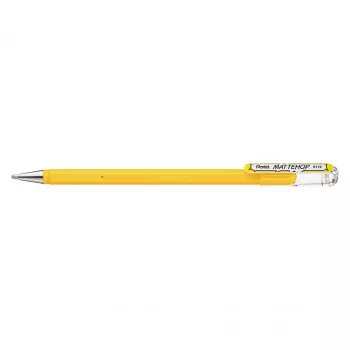 Pentel Mattehop Gel Pen 1.0 mm Yellow
