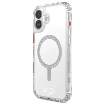 SKINARMA Saido Magnetic Charging Case for iPhone 16 6.1 inch Clear