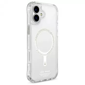 SKINARMA Saido Case for iPhone 16 Plus 6.7 inch Magnetic Charging Green (Niteglow)