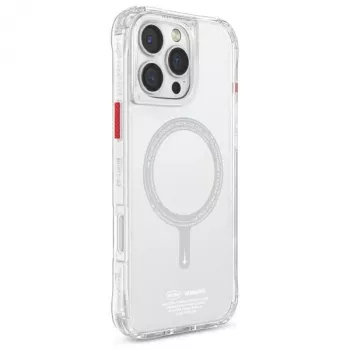 SKINARMA Saido Case for iPhone 16 Pro 6.3 inch Magnetic Charging Clear