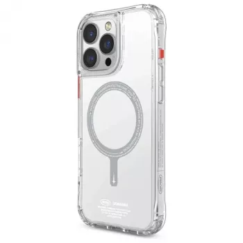 SKINARMA Saido Case for iPhone 16 Pro 6.3 inch Magnetic Charging Clear