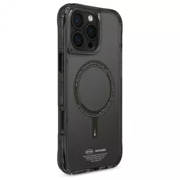 Skinarma Saido Case for iPhone 16 Pro 6.3 inch Magnetic Charging Black