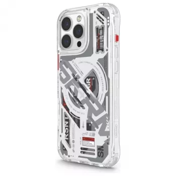 SKINARMA Ekho Case for iPhone 16 Pro 6.3 inch Magnetic Charging Clear