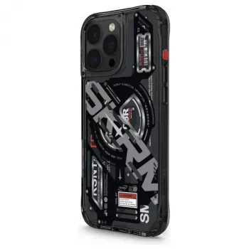 Skinarma Ekho Case for iPhone 16 Pro 6.3 inch Magnetic Charging Black