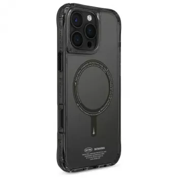 Skinarma Saido Case for iPhone 16 Pro Max 6.9 inch Magnetic Charging Black