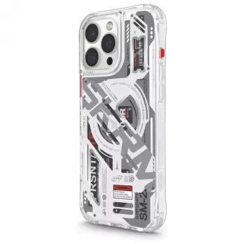 SKINARMA Ekho Magnetic Charging Case for Apple iPhone 16 Pro Max 6.9 inch Clear/Transparent