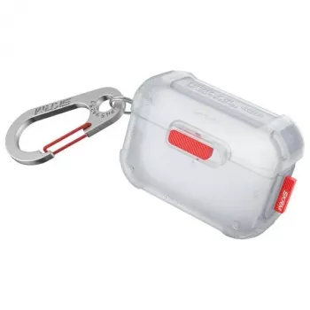 Skinarma Mecha Case for AirPods Pro 2, Frost Translucent