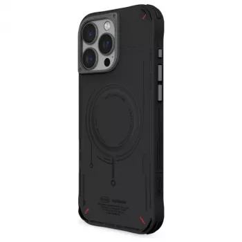 Skinarma Mecha Case for iPhone 16 Pro 6.3 inch Magnetic Charging Black