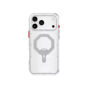 SKINARMA Saido Magnetic Charging Case for Apple iPhone 17 Pro, Transparent