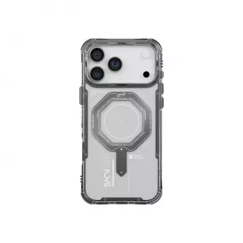 SKINARMA Magma Case for iPhone 17 Pro Max Magnetic Charging Graphite