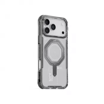 SKINARMA Magma Case for iPhone 17 Pro Max Magnetic Charging Graphite