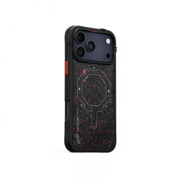 Skinarma Vektor Case for iPhone 17 Pro Max Magnetic Charging Black