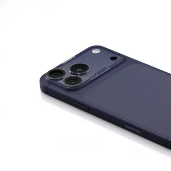 Skinarma Magma Full Matte Camera Lens Protector for iPhone 17 Pro Blue