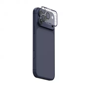 Skinarma Magma Full Matte Camera Lens Protector for iPhone 17 Pro Max Blue