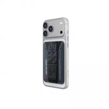 Skinarma Kado Aegis Magnetic Cardholder Grip Stand Navy Blue