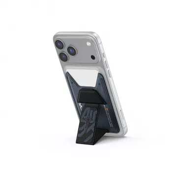 Skinarma Kado Aegis Magnetic Cardholder Grip Stand Navy Blue