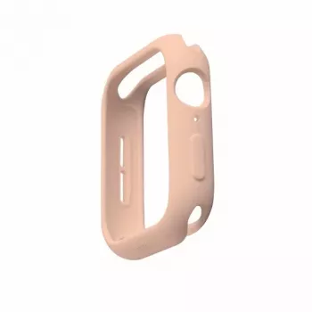 UNIQ Lino Apple Watch Case for Series 4/5/6/SE/SE3 44mm - Blush Pink