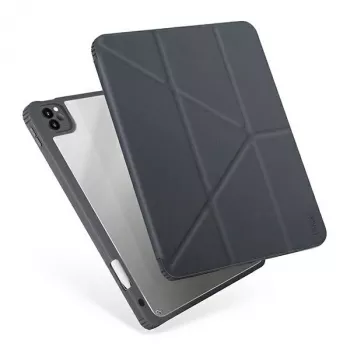 UNIQ Moven Case for iPad Pro 11 (2021/2020) and iPad Air 10.9 (2022/2020) with Antimicrobial Protection - Charcoal Grey