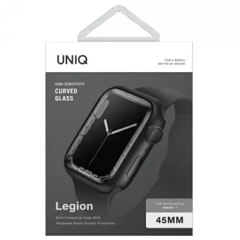 UNIQ Legion Apple Watch Case for Series 7/8/9 45mm Black