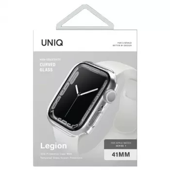 UNIQ Legion Case for Apple Watch Series 7/8/9 41mm Clear