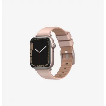 UNIQ Linus Apple Watch Strap Airosoft Silicone Nautical Blue 42/44/45/49mm