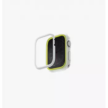 UNIQ Moduo Apple Watch Series 4/5/6/7/8/9/SE/SE2/SE3 44/45mm Case Lime-White