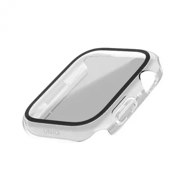 UNIQ Nautic Case for Apple Watch Series 7/8/9 41mm Clear/Dove