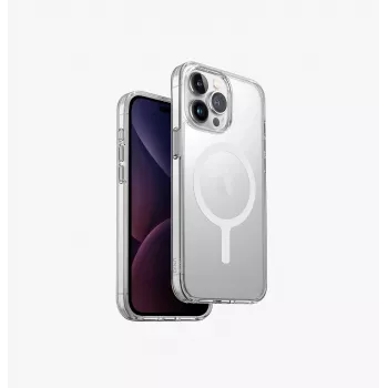 UNIQ LifePro Xtreme iPhone 15 Pro Max 6.7 inch Magclick Charging Frost Clear Case