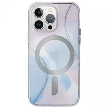 UNIQ Coehl Palette Case for iPhone 15 Pro 6.1 inch Magnetic Charging Dusk Blue