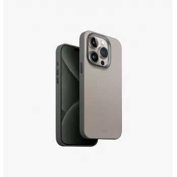 UNIQ Lyden DS Magclick Charging Case for iPhone 15 Pro 6.1 inch Canary Yellow / Flint Grey