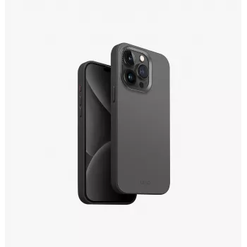 UNIQ Lyden DS Magclick Charging Case for iPhone 15 Pro Max 6.7 inch Washed Blue-Black