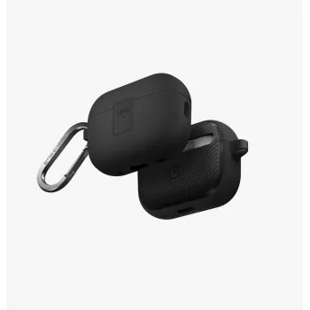 UNIQ Clyde Lock Case for AirPods Pro 2 (2022/2023) - Charcoal/Dark Grey