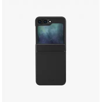 UNIQ Ora Case for Samsung Galaxy Z Flip6 / Z Flip7 FE, Black