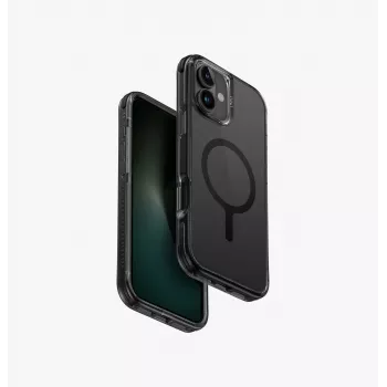 UNIQ Combat Case for iPhone 16 Plus 6.7 inch Magclick Charging Carbon Black