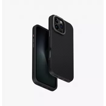 UNIQ Keva Max Magclick Charging Case for iPhone 16 Pro Max 6.9 inch Carbon Black