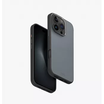 UNIQ Lyden DS MagClick Charging Case for iPhone 16 Pro 6.3 inch Washed Blue-Black