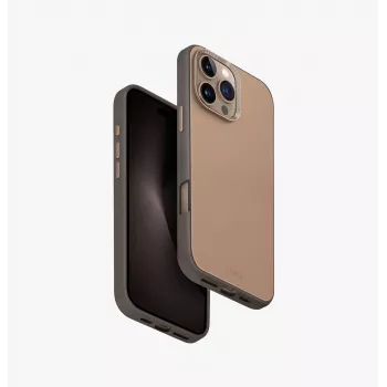UNIQ Lyden DS Case for iPhone 16 Pro Max 6.9 inch Magclick Charging - Carmel/Ivory