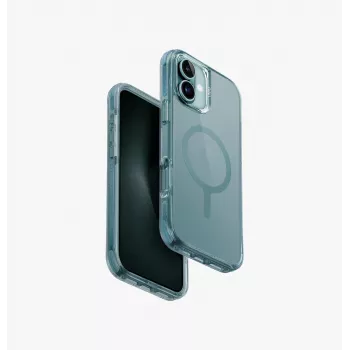 UNIQ Combat Case for iPhone 16 Plus 6.7 inch MagClick Charging Teal Green