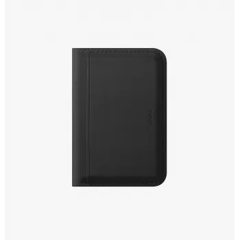 UNIQ Lyden DS MagSafe Wallet with Phone Stand, RFID Blocking, Black