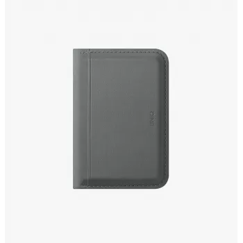 UNIQ Lyden DS Magnetic Wallet with RFID Protection and Phone Stand - Caramel