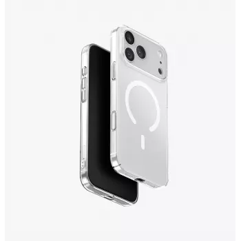 UNIQ Airsuit Case for iPhone 17 Pro Max with Magclick Charging, Transparent