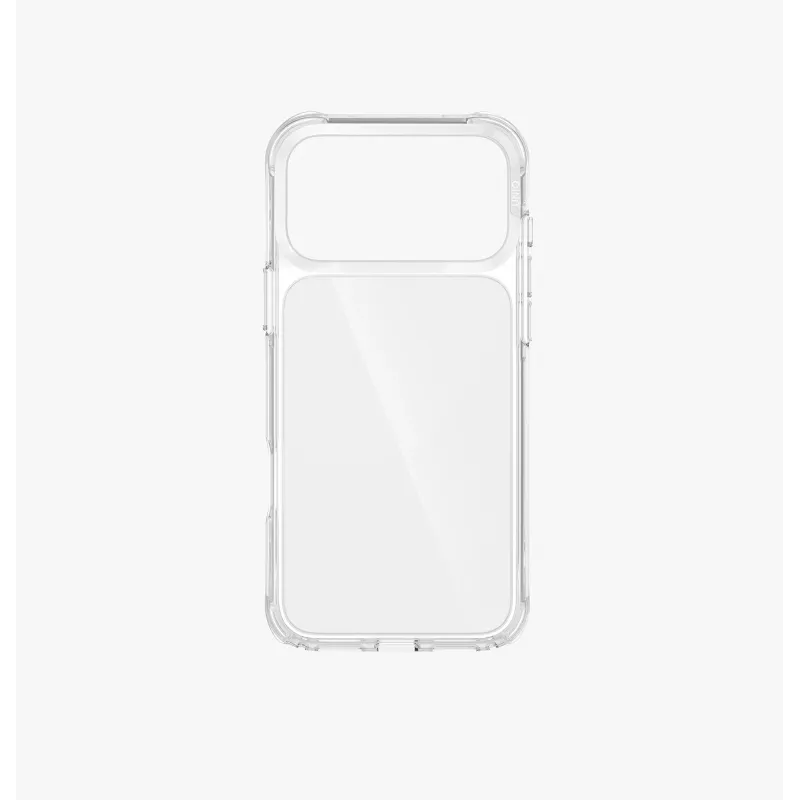 UNIQ Lifepro Xtreme Case for Apple iPhone 15 Pro Max, Clear/Transparent, Hybrid (PC+TPU), MIL-STD-810G Drop Protection, MagSafe Compatible