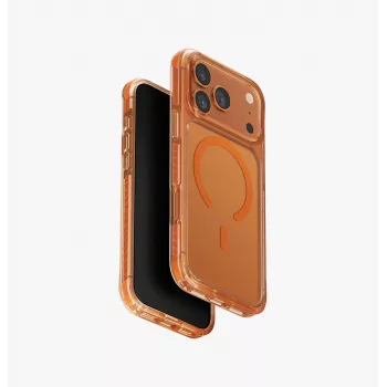 UNIQ Combat Case for iPhone 17 Pro Max, MagClick Charging, Orange