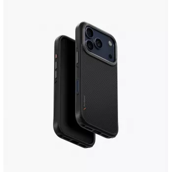 UNIQ Keva Case for iPhone 17 Pro with MagClick Charging - Black