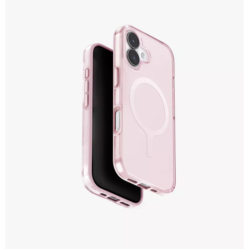 UNIQ Clario Case for iPhone 17, MagClick Charging, Black