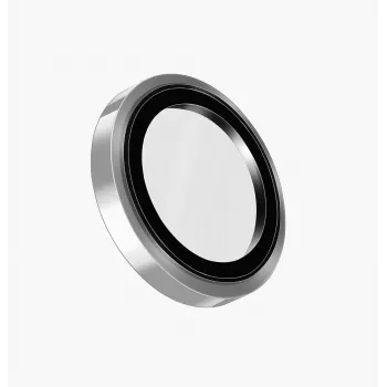 UNIQ Optix Prime Camera Lens Protector for iPhone 17 Pro / 17 Pro Max / 15 Pro / 15 Pro Max with Applicator - Silver