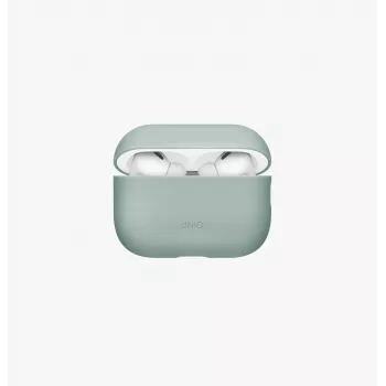 UNIQ Lino Case for AirPods Pro 3rd Gen Silicone Green