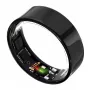 ULTRAHUMAN Ring Air - Smart Ring for Women and Men - Sleep and Fitness Tracking Wearable - Heart Rate - Smart Ring Aster Black Size 10
