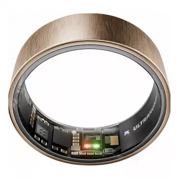 ULTRAHUMAN Ring Air - Smart Ring for Women and Men - Sleep and Fitness Tracking Wearable - Heart Rate - Smart Ring Rose Gold Size 13